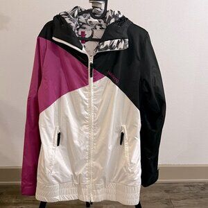 Billabong Winter Snowboarding Ski Jacket, Hood, Critical Seam Seal Size Small